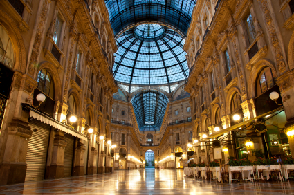 Milan Luxuous shopping mall