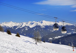 skiing