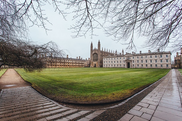 King's College panoramic view, Cambridge