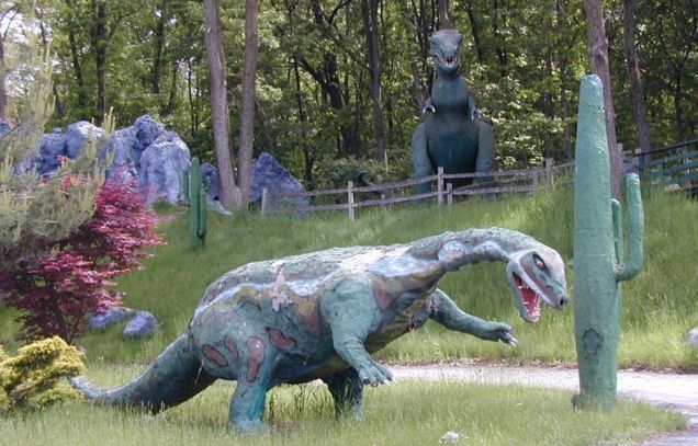Dinosaur theme park