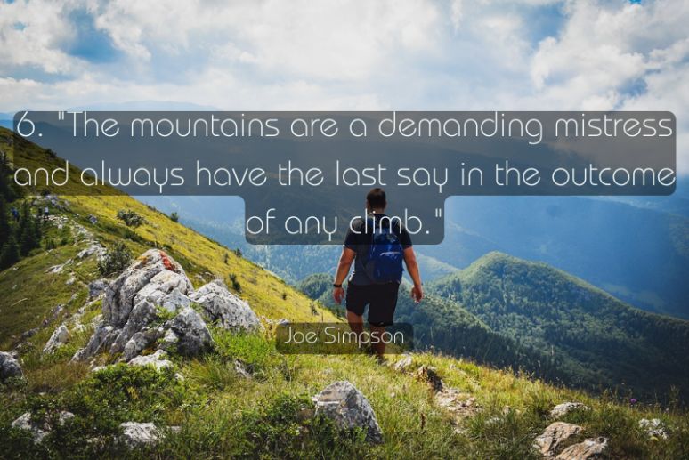 Quotes for Hiking