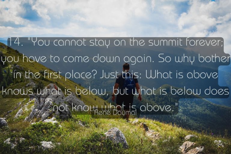 Quotes for Hiking