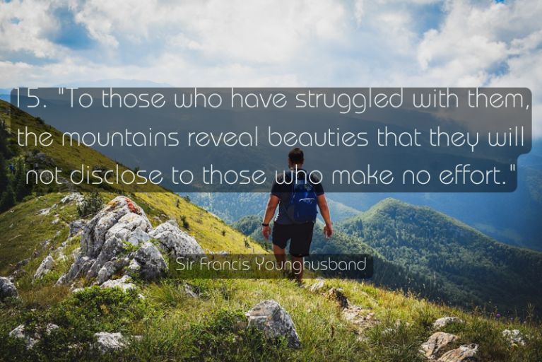 Quotes for Hiking