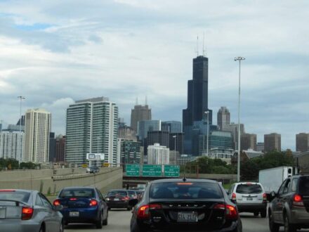 Car in Chicago